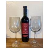 (2) Wine Glasses