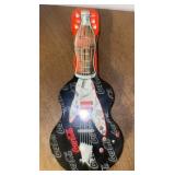 Coca Cola Guitar Shaped Tin Box
