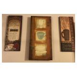 (3) Piece Kitchen Frames