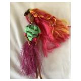 Vintage 1993 Hula Long Rainbow Hair Barbie