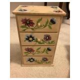 Hand Painted Storage/Jewelry Box