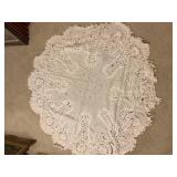 Round Lace Table Cloth