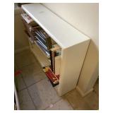 White 2 Shelf Bookshelf