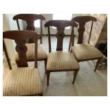 (4) Ethan Allen Country Crossings Chairs