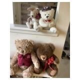 Stuffed Bears and Kangaroo