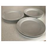 (8) Williams & Sonoma Essential White Bread Plates