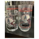 Vintage Houston Oiler Glasses