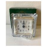 NIB Shannon Crystal Clock