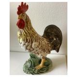 Porcelain Rooster Figurine