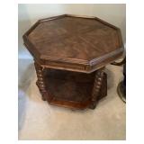 Kekman Octagon Wood End Table