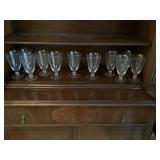 11 Fostoria Handblown Engagement Glasses