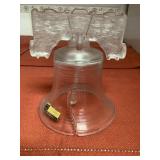 Hand cut Leaded Crystal Liberty Bell