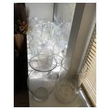 Collection of 21 Flower Vases