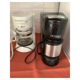 2 Mr Coffee Single Cup Coffee Makers
