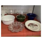 Bowls, Pie Plate & Deviled Egg Dish