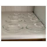 (8) Oval Pyrex 1 Cup Bowls
