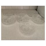 (7) Leaded Crystal Fruit Bowls