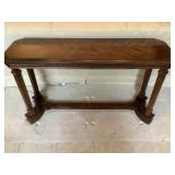 Wood Sofa / Entry Way Table