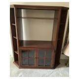 Riley Holiday  Cherry  Wood Solid TV Hutch