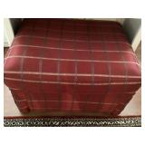 Stripped Ottoman Bench