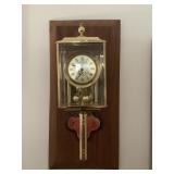 Butchered Quartz Wedding Clock Wall Sconce