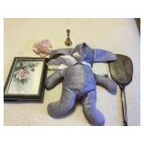 Martin & Barnett Silk Rabbit & Decor