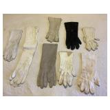 (8) Pair Ladies Vintage Gloves