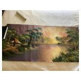 Indonesian Landscape Oil Painting