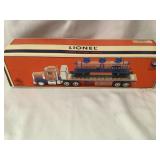 New Lionel Flatbed Toy Truck & Tank Car