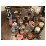 Candle Holders Many with Candles