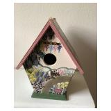 Hand Painted Bird House
