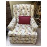 Floral Rocking Chair