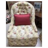 Floral Sitting Chair