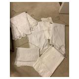 Lace Table Cloths and table Runners