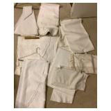 White Table Cloths, Placemat and Napkins