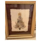 Christmas Tree Designed from Branches