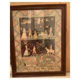 Antique Embroidery by Mary Follet 1802