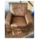 Norwalk Furniture Handcrafted Leather Recliner