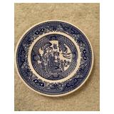 Willow Ware by Royal China Blue & White Plate