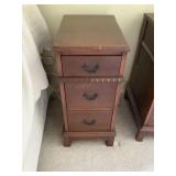 Antique Wood Nightstand