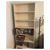 White Wood Bookshelf