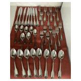 37 Piece Onieda Stainless Flatware Set