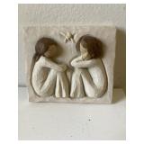 Willow Tree Angel Friendship plaque