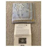Silk Holiday Snowflake Scarf