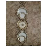 Wall Plate Rack & Noritake China Plates