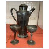 EPWM Electroplated Pitcher & Cups