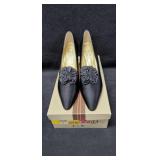 Bruno Magli Blk Heels Sz 7.5 AAAA
