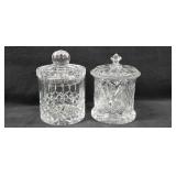 (2) Heavy Candy Dishes