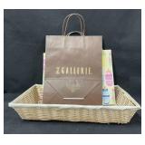Basket With Gift Bags