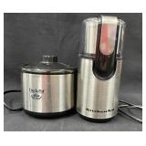 Kitchen Aid Blade Coffee Grinder & Crock Pot